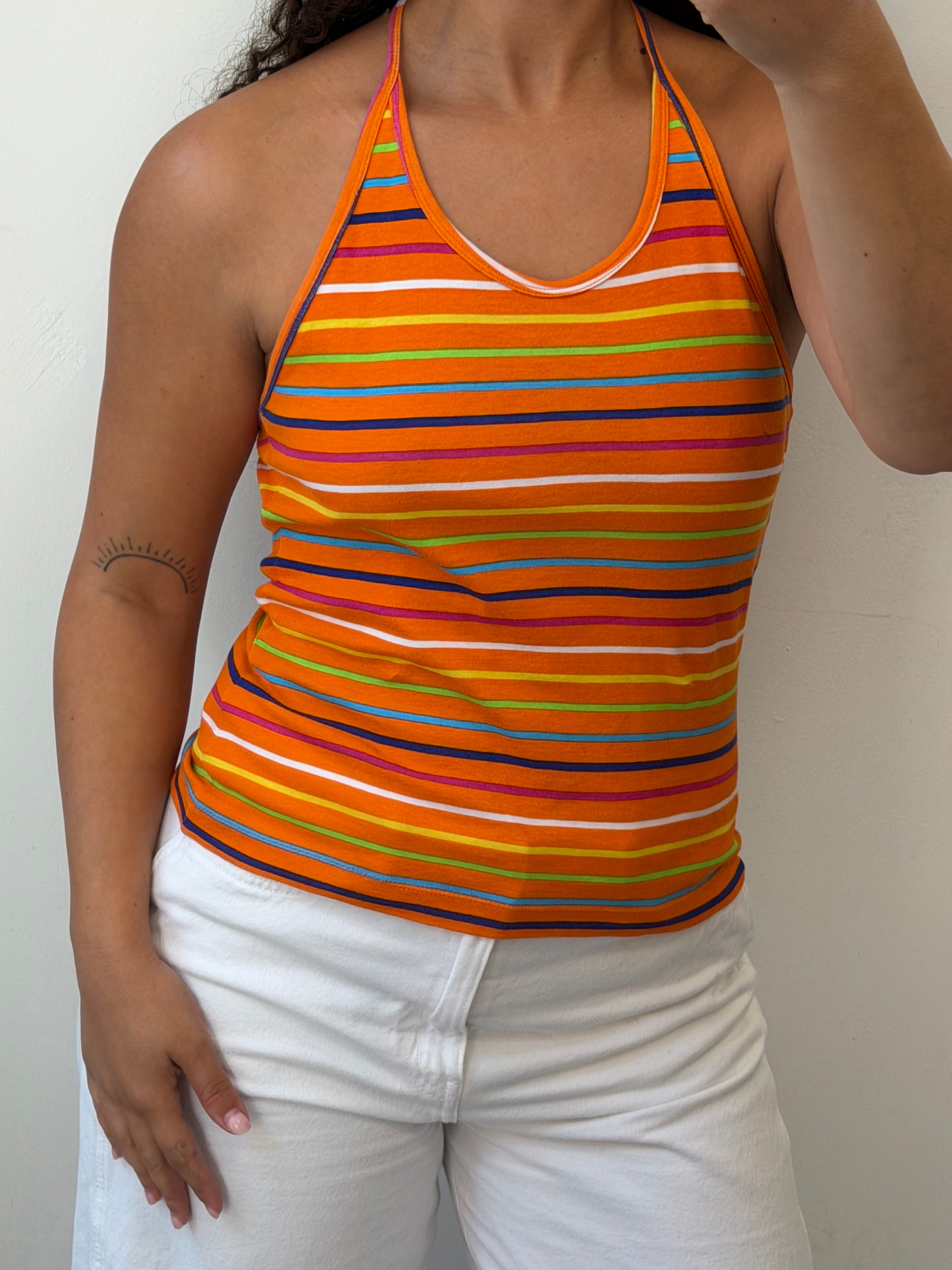 Striped Tank Top S-M