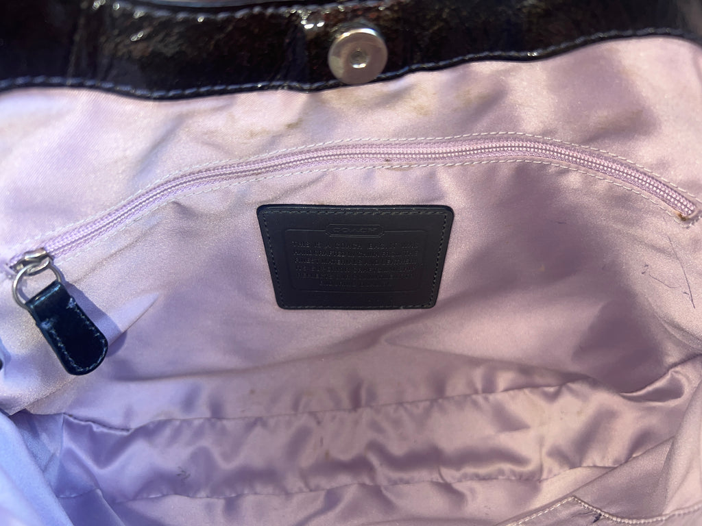 Coach Patent Leather Cluch