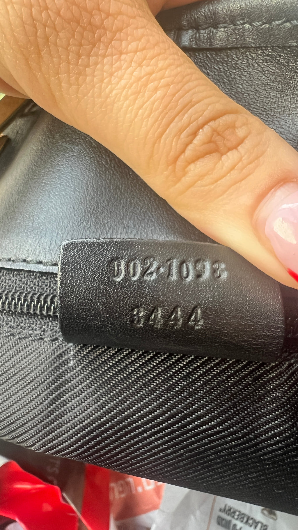 Gucci Canvas Tote Bag in Grey&Black