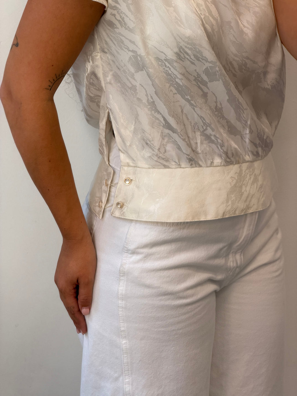 Romentic Shirt in Cream M