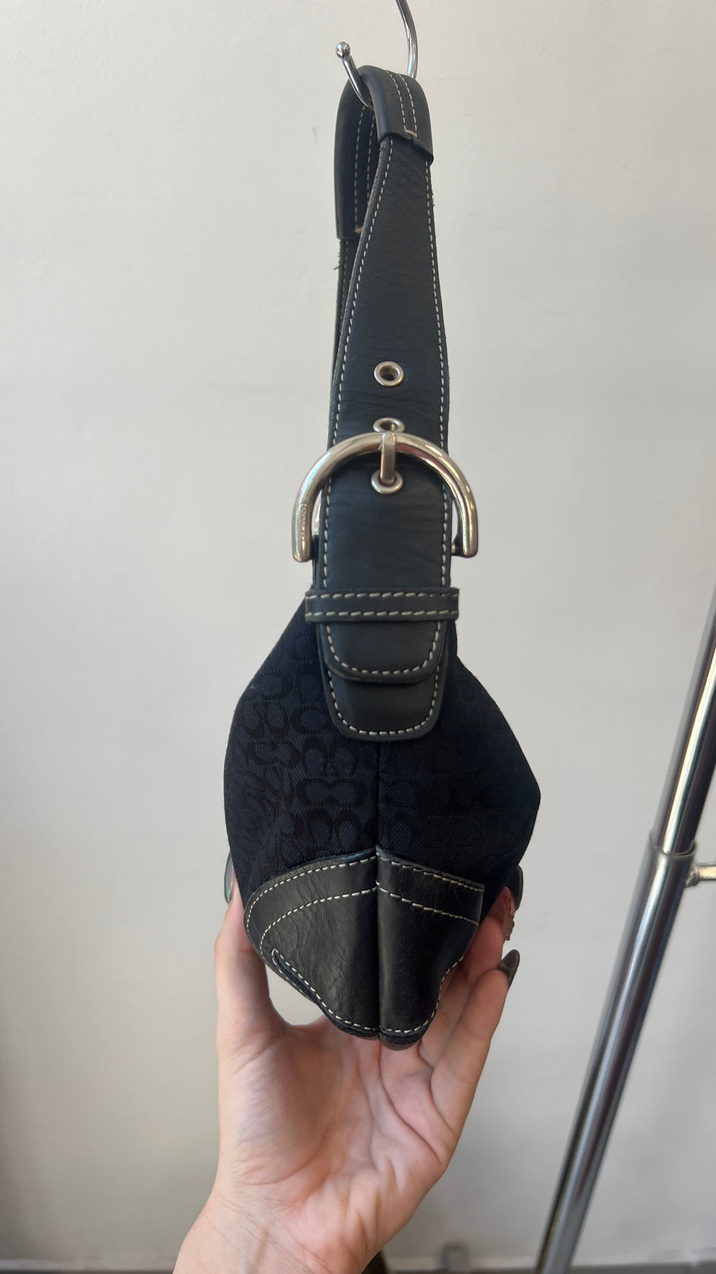 Coach Black Soho Hobo Bag