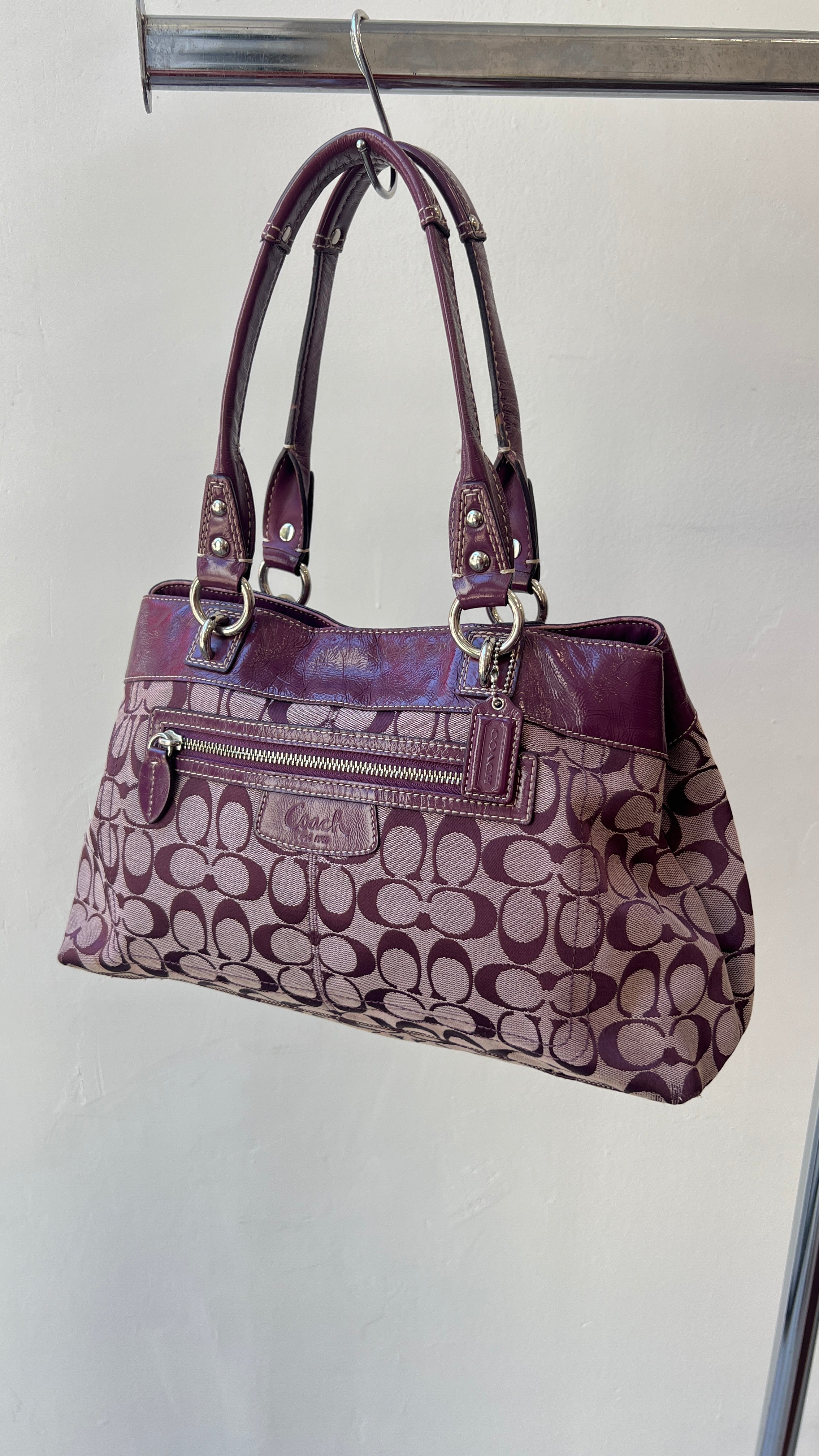 Coach Penelope Shoulder Bag in Purple