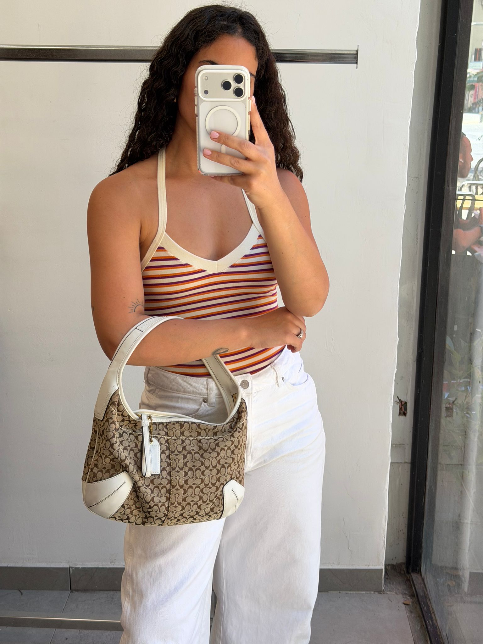 Coach Vintage Ergo Signature Canvas
