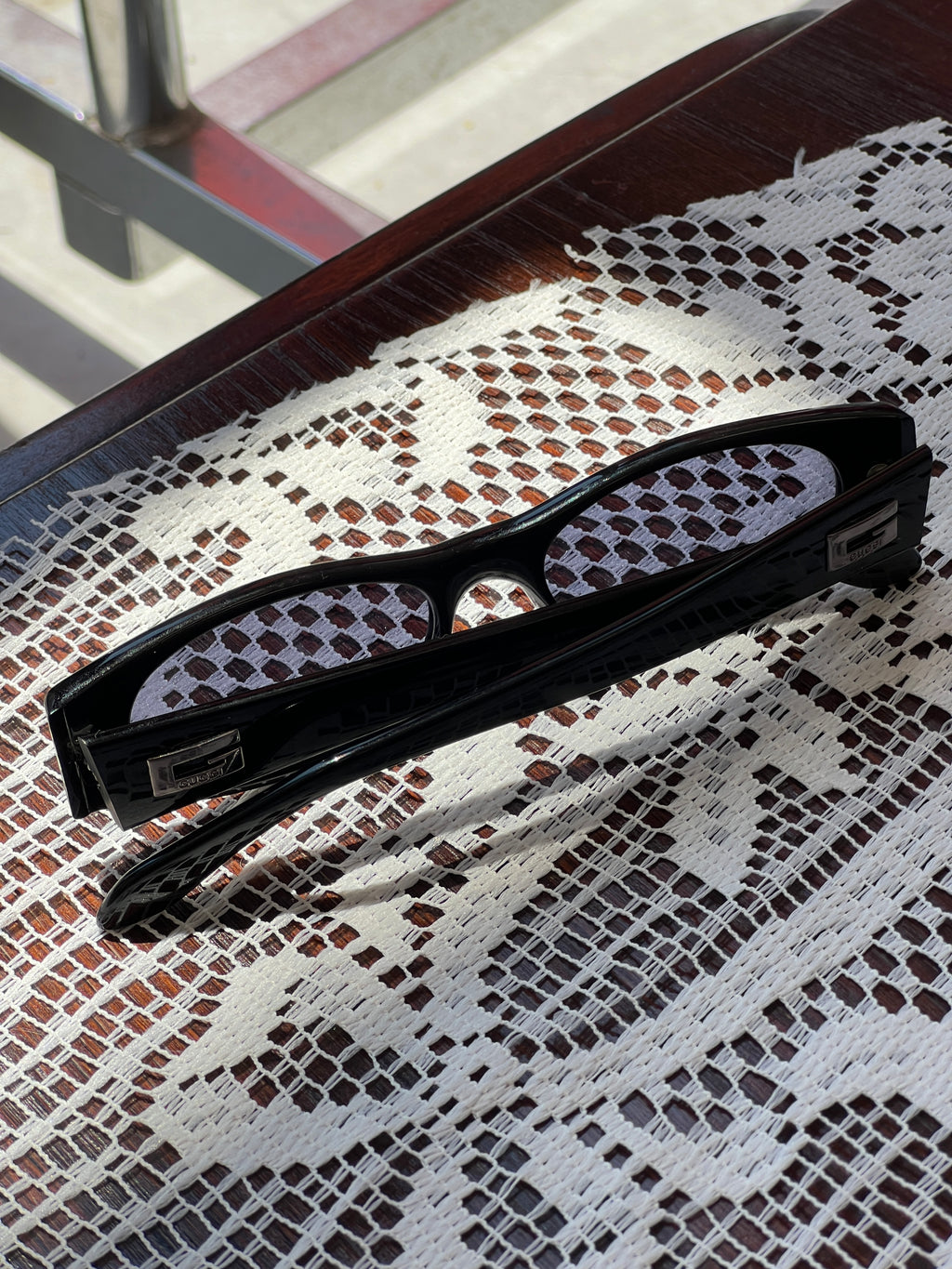 Gucci Sunglasses With Blue Lenses