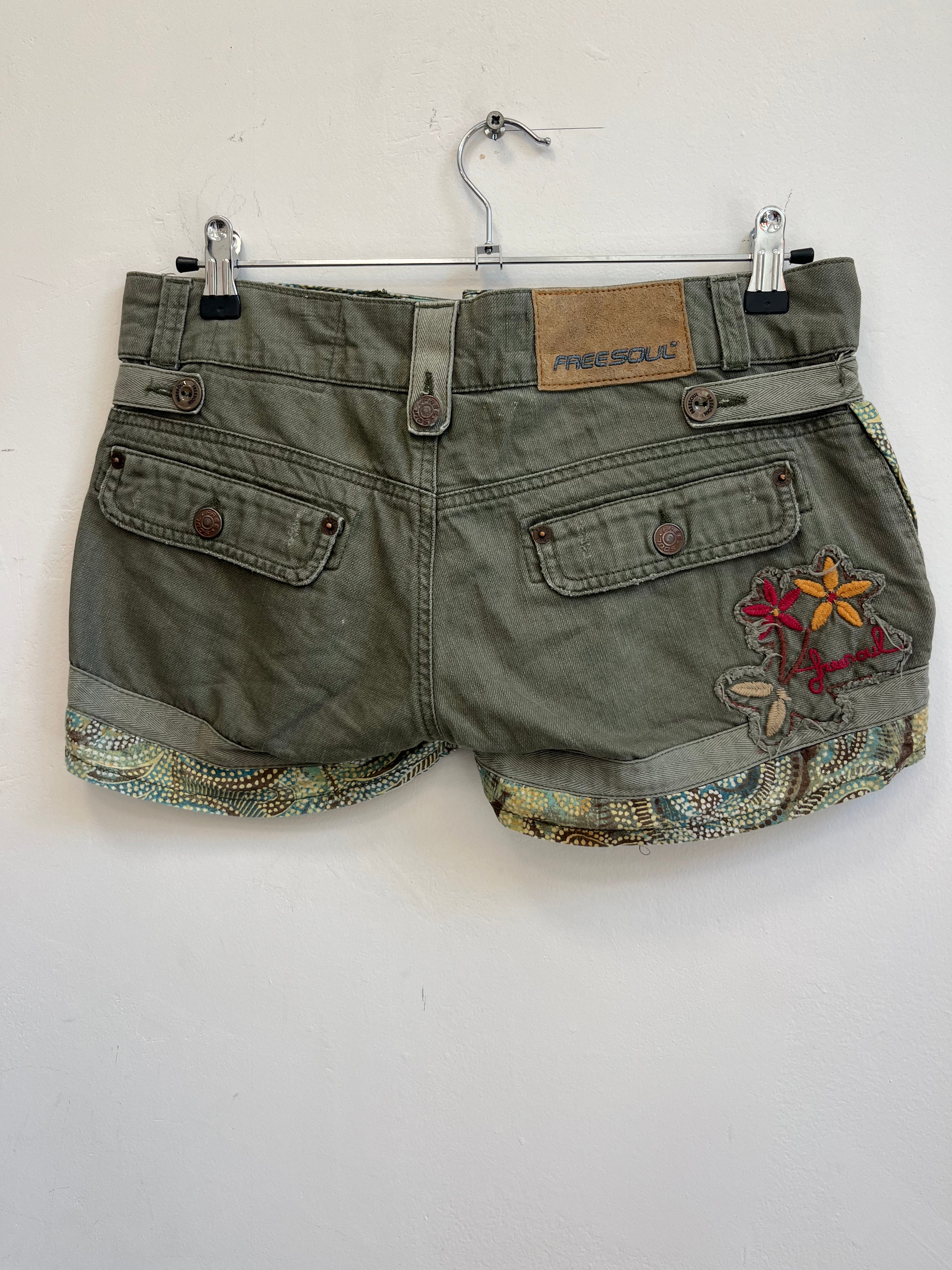 Low Waisted Shorts S-M
