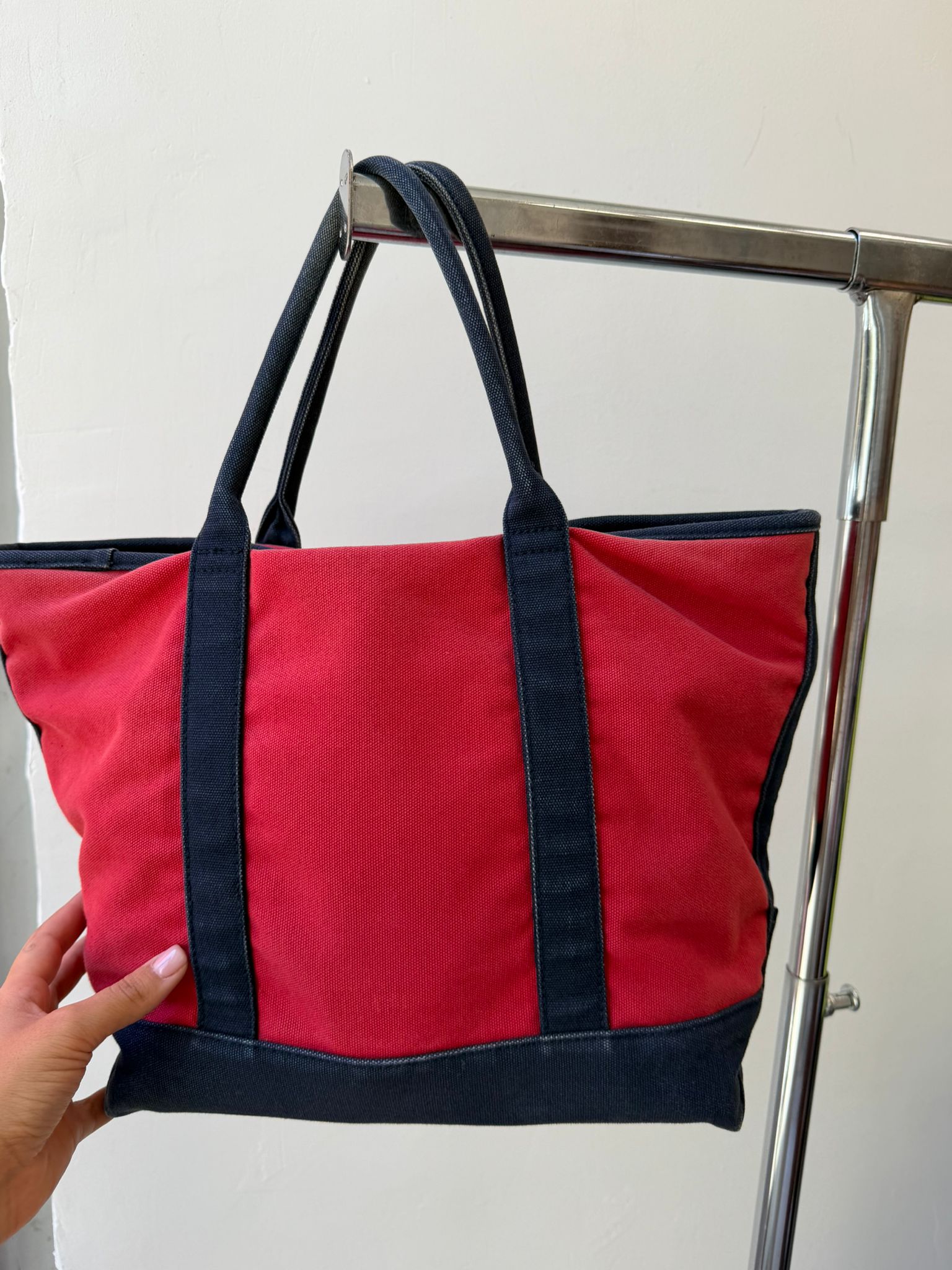 Ralph Lauren Tote in blue and red