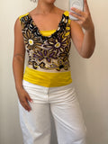 Flowery Coloful Y2K tank top M