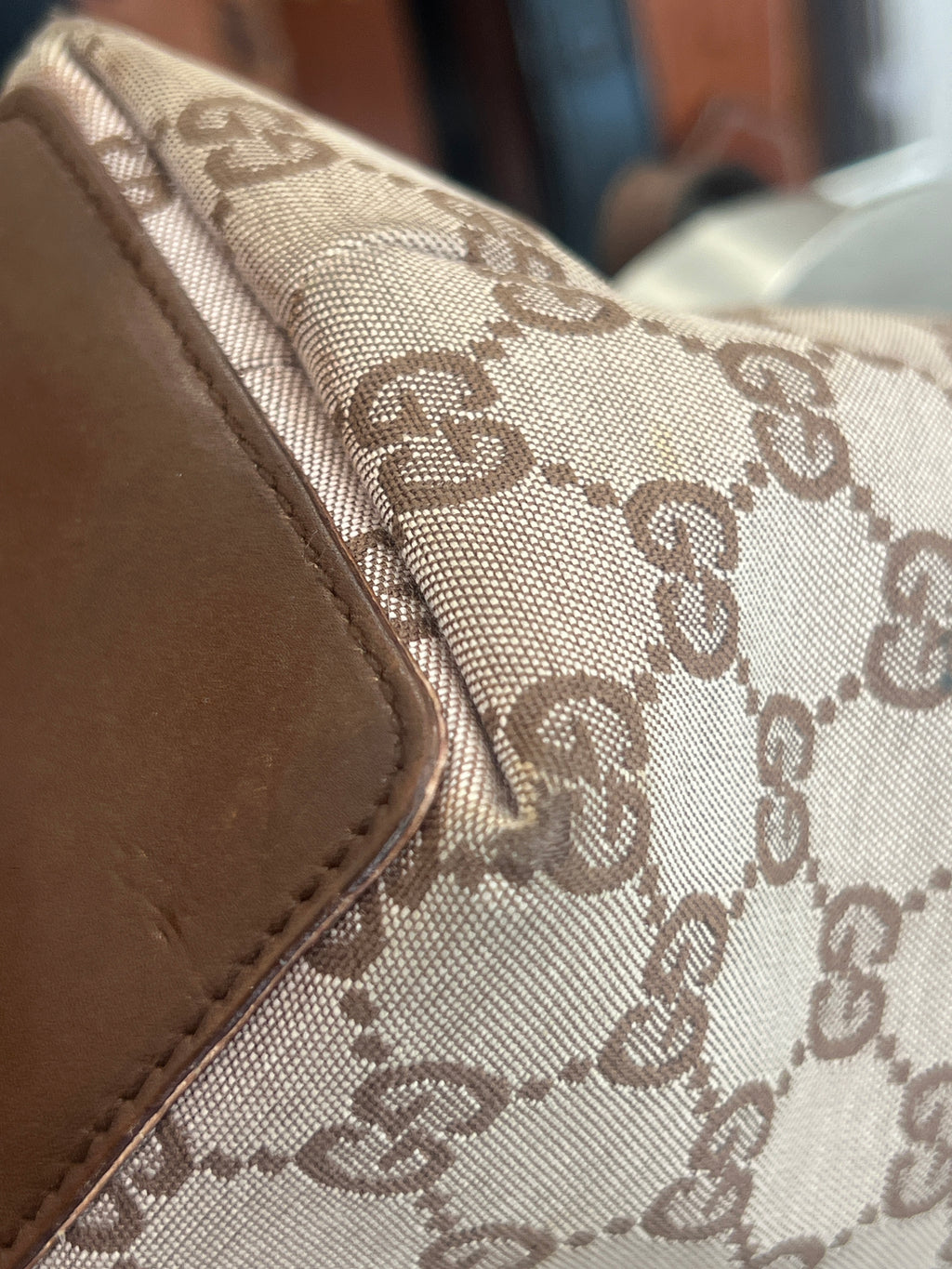 Gucci GG Monogram Tote Bag