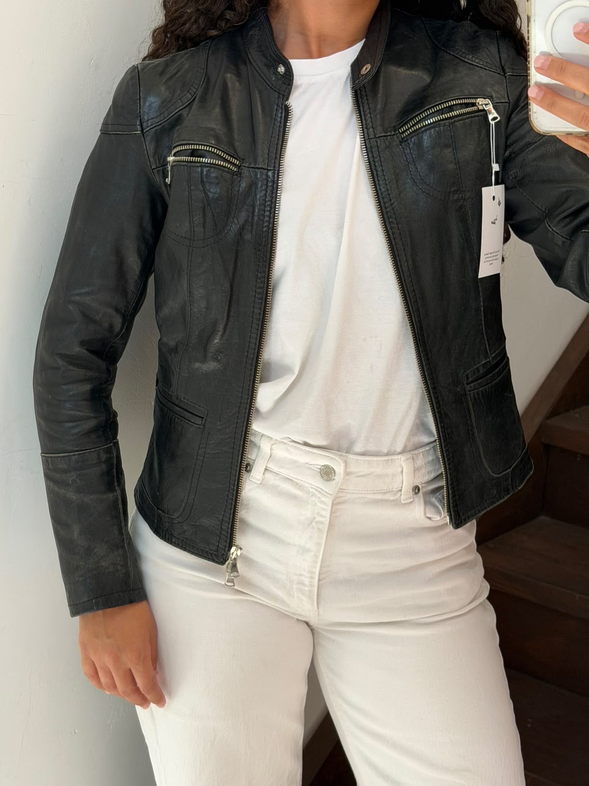 Black Bakers Jacket Size XS