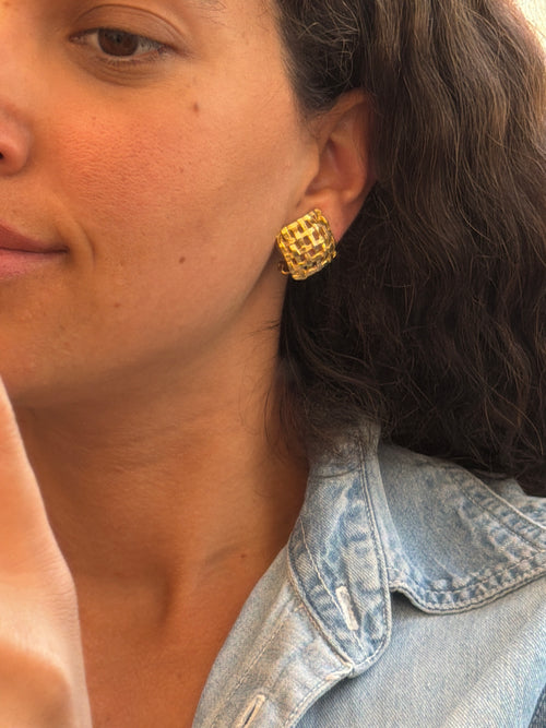 Gold Colored Earrings