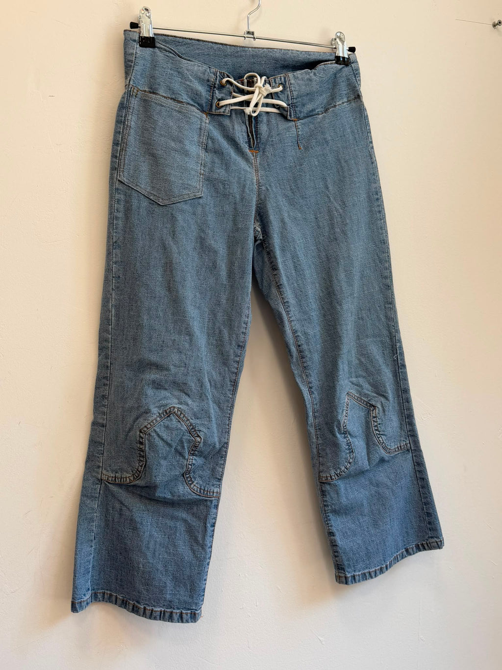 High Waisted Capri Denim 34