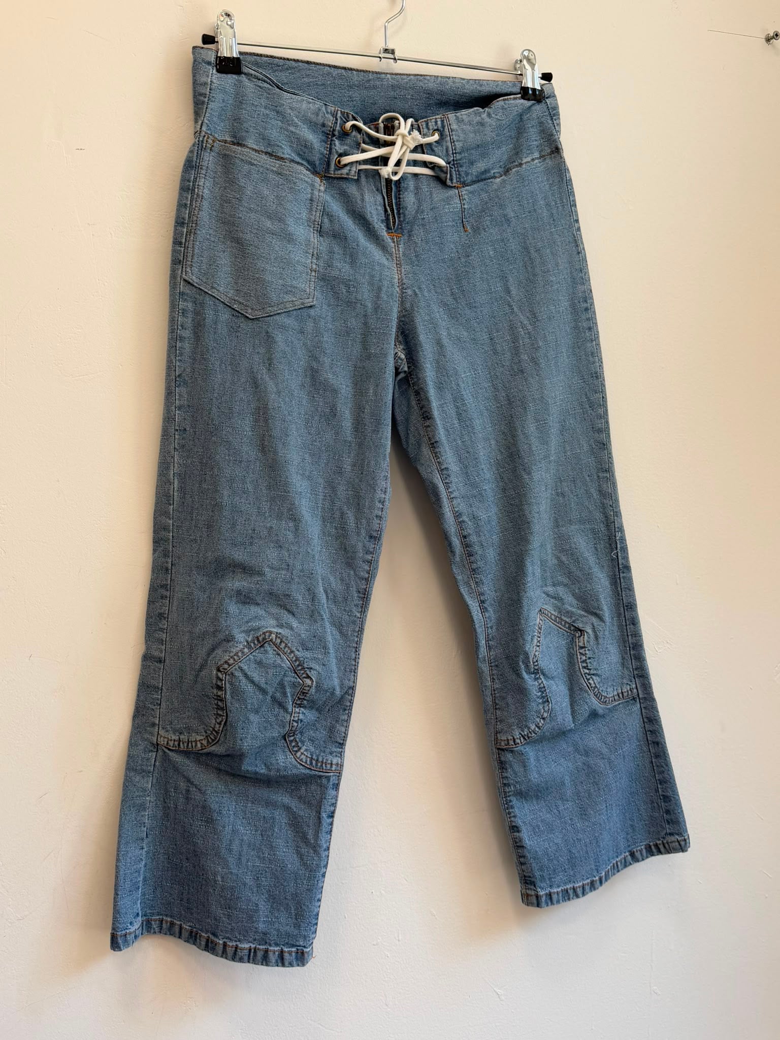 High Waisted Capri Denim 34