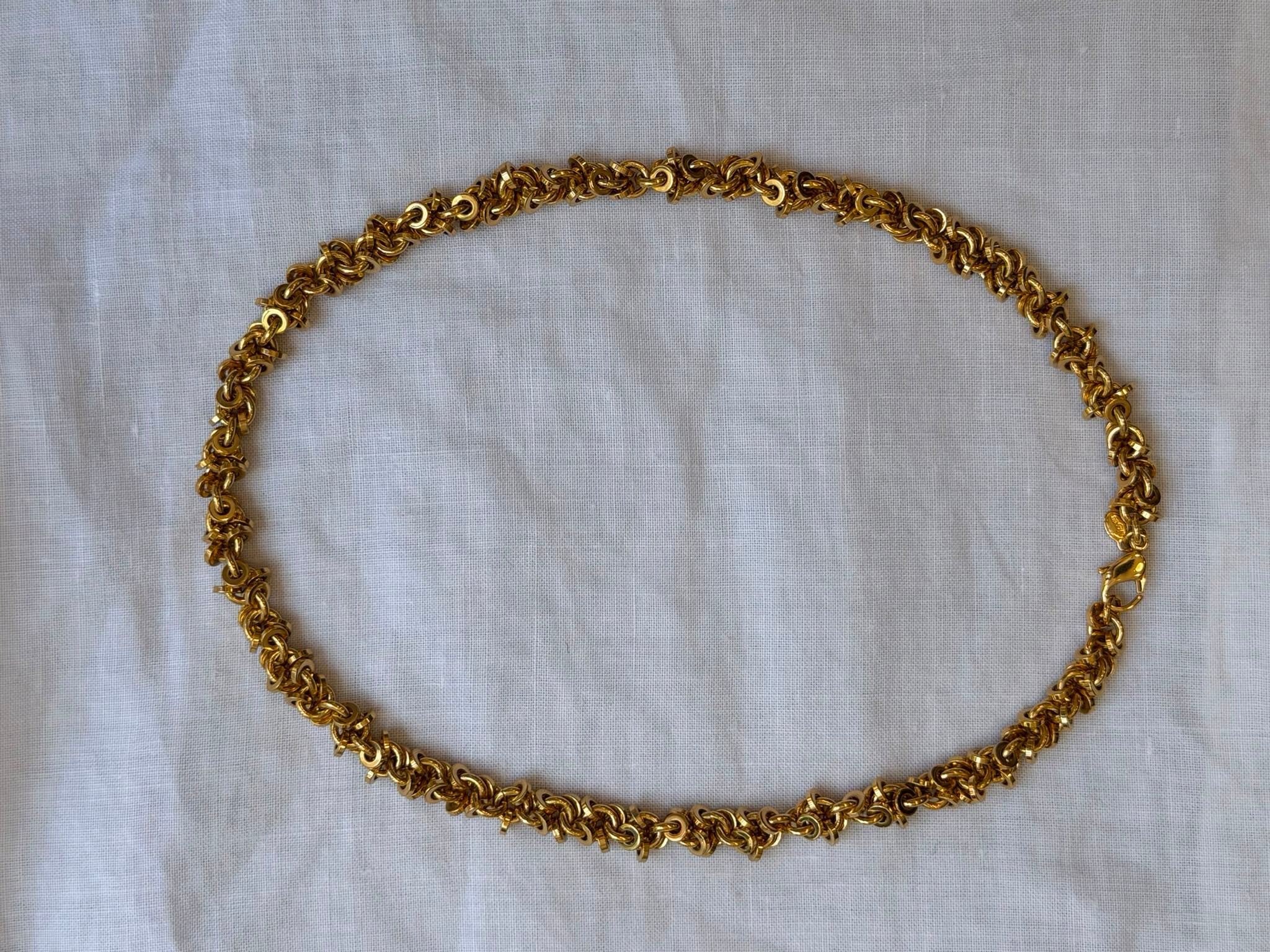Monet Gold Colored Necklace