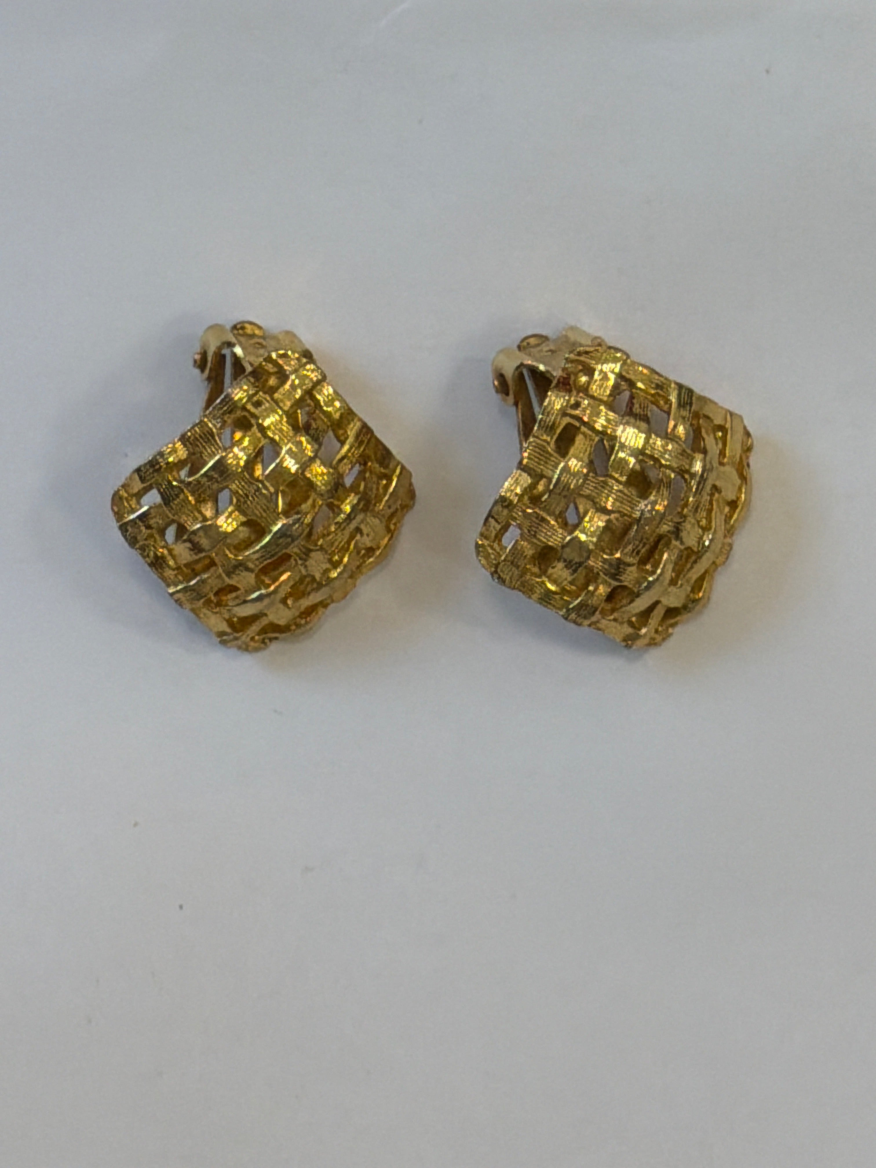 Gold Colored Earrings