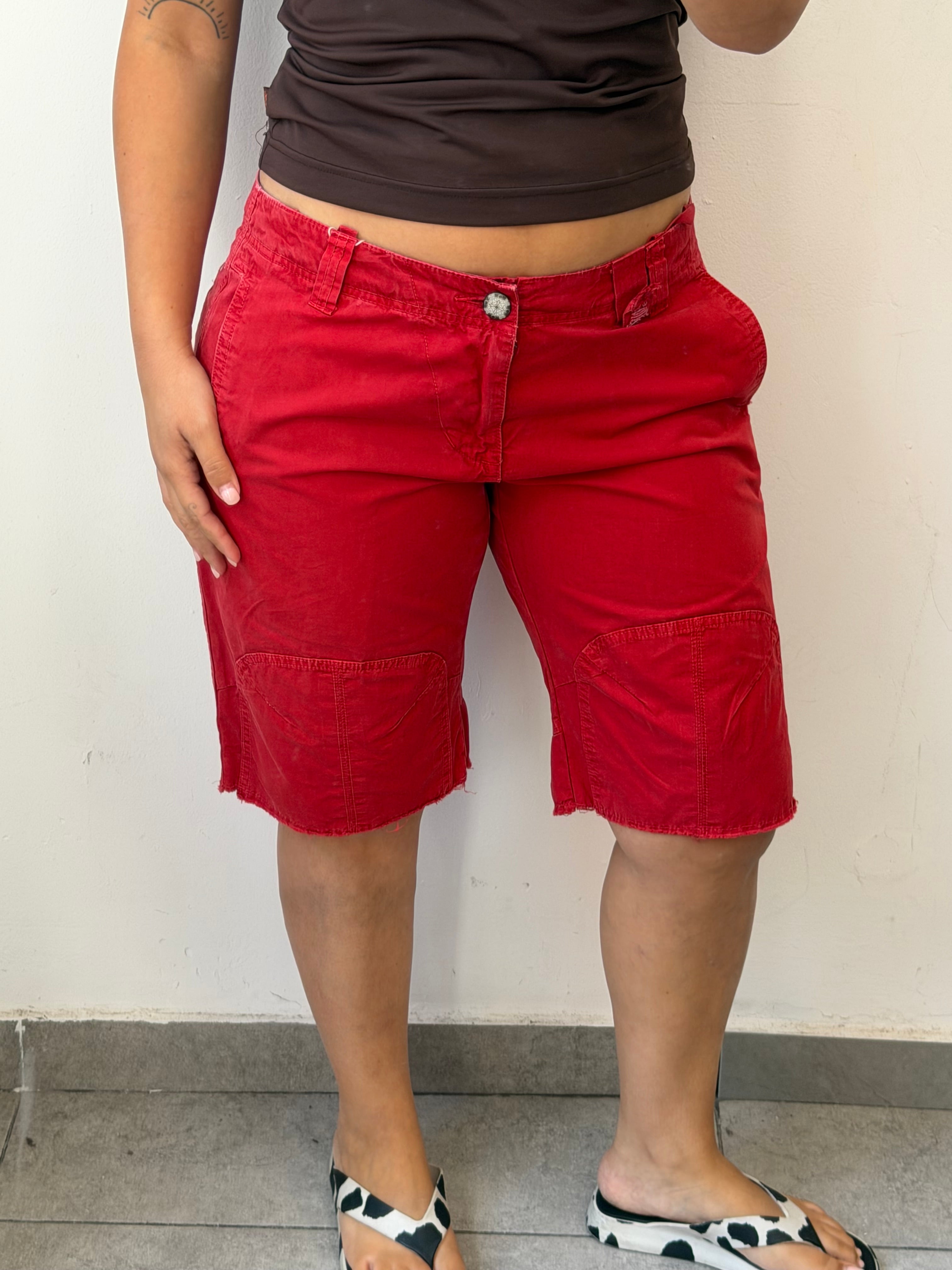 Red Capri Pants 40-42