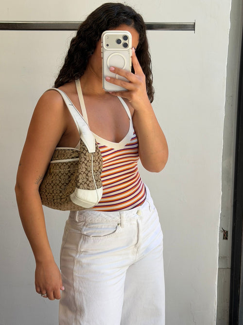 Coach Vintage Ergo Signature Canvas