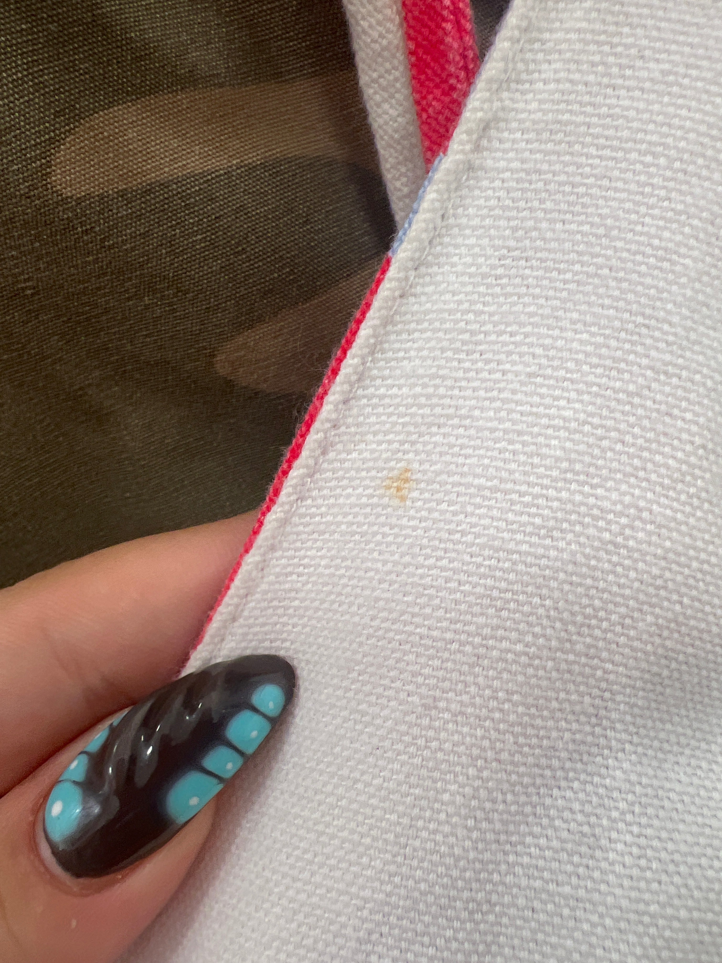 White Collar Flowery Dress S-M