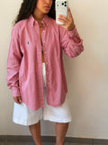 Ralph Lauren Checkered Botton-up long sleeve shirt L-XL