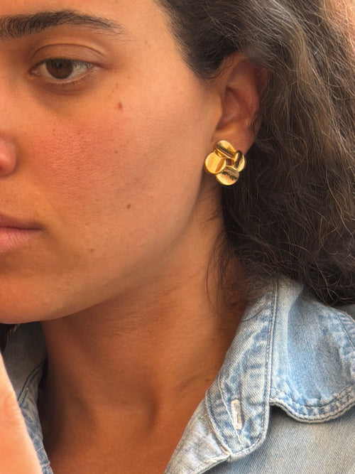 Gold Colored Earrings