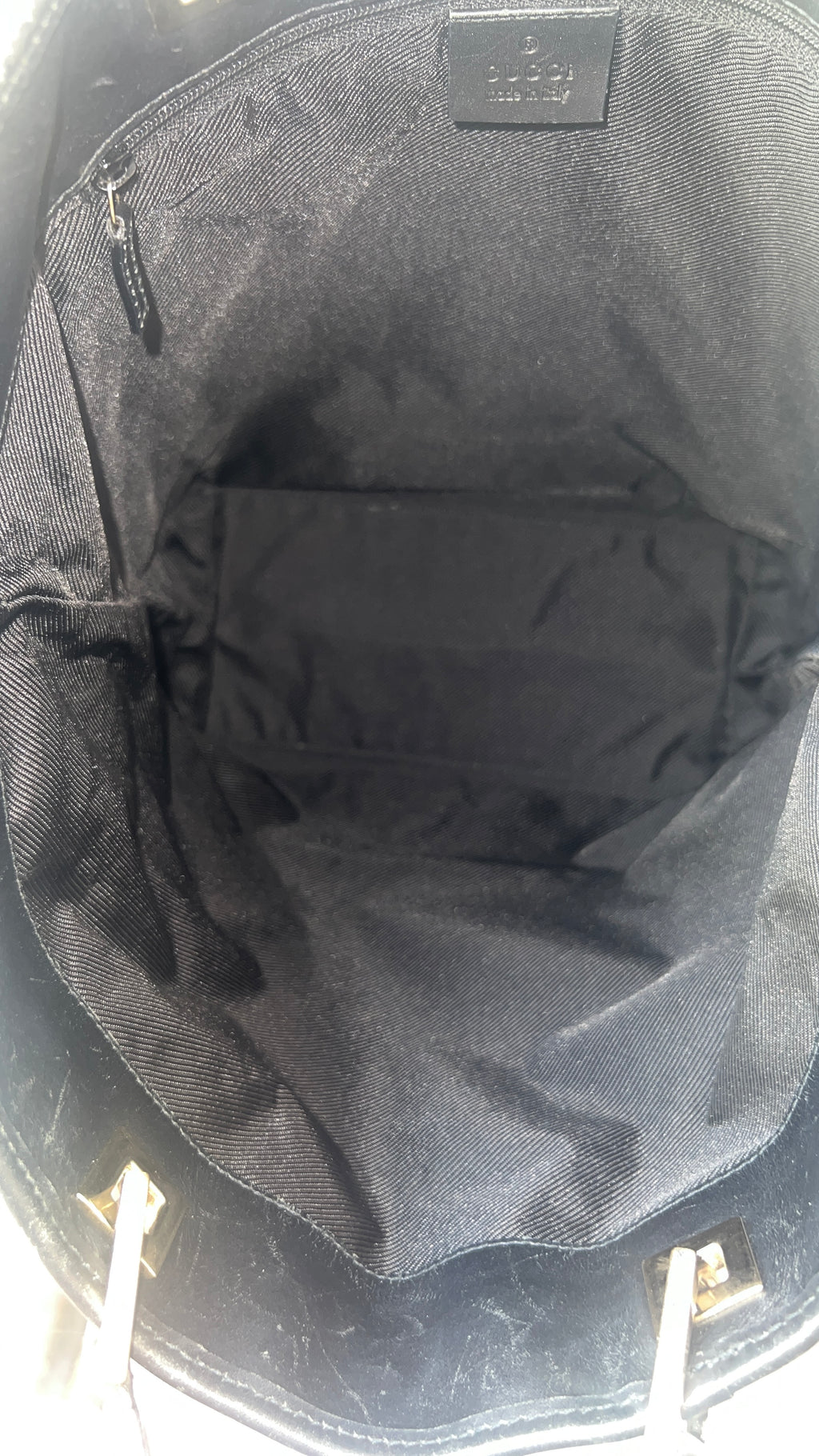 Gucci Canvas Tote Bag in Grey&Black