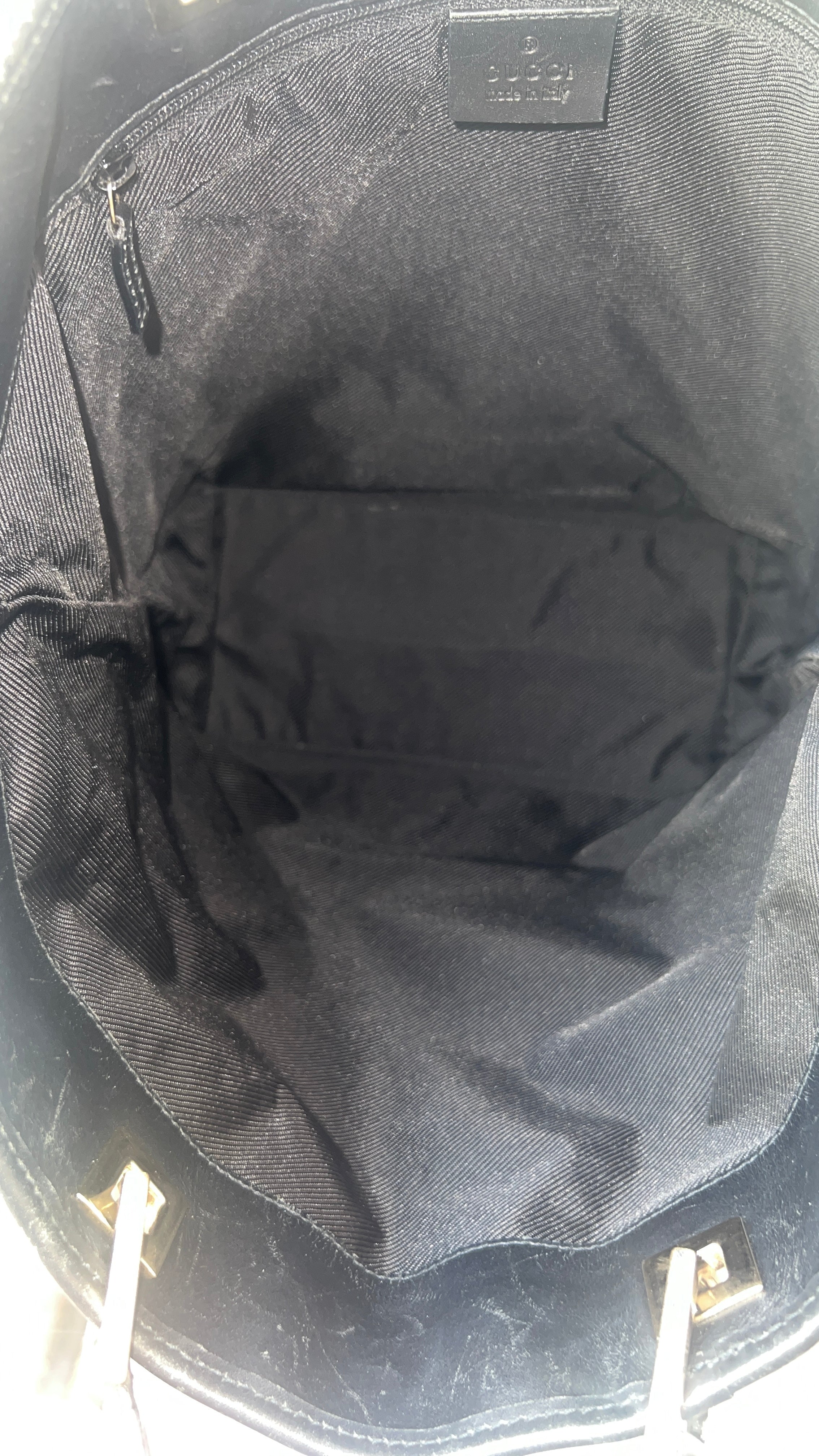 Gucci Canvas Tote Bag in Grey&Black