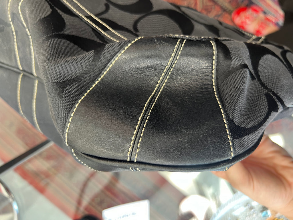 Coach TurnLock Hobo Bag in Black