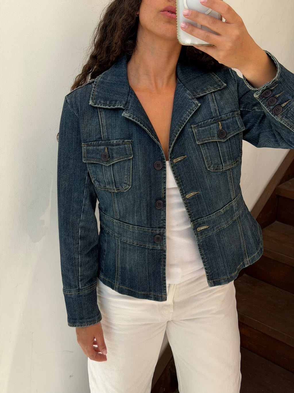 Denim Blazer Size M