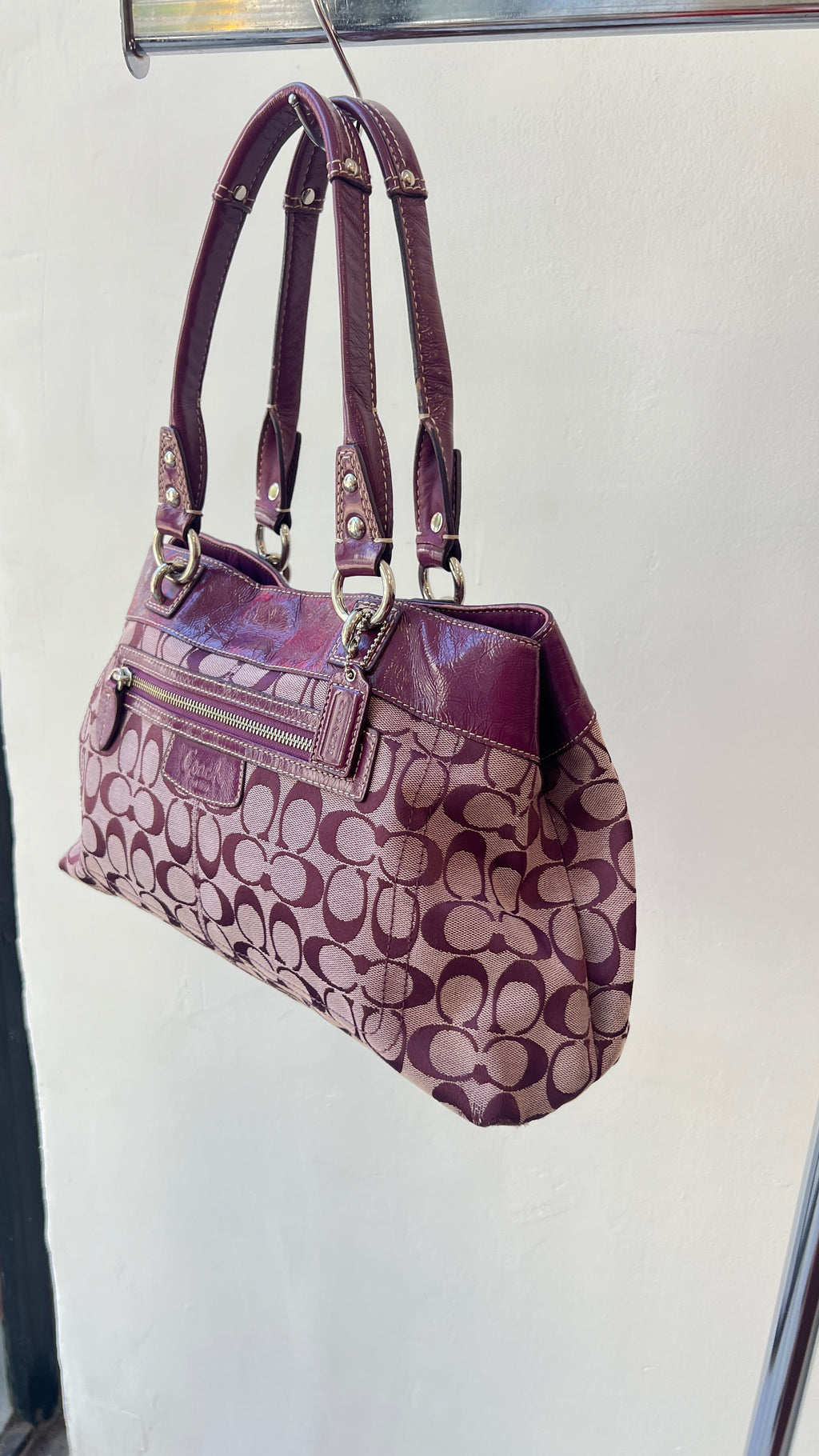 Coach Penelope Shoulder Bag in Purple