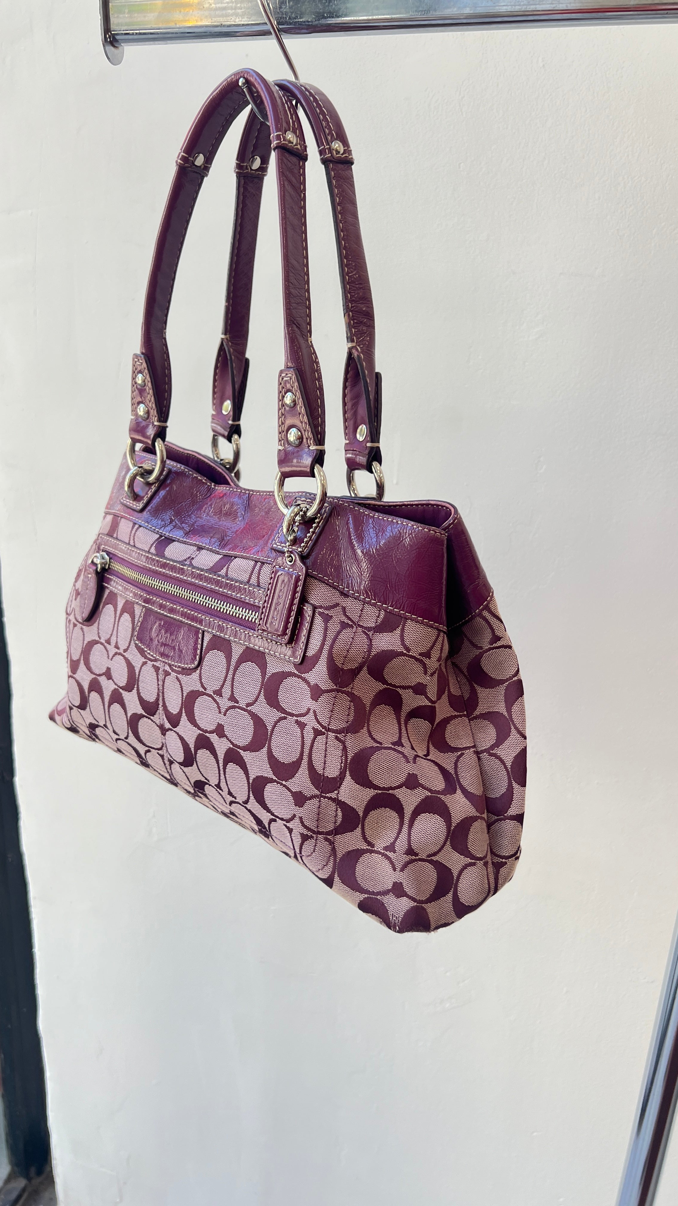 Coach Penelope Shoulder Bag in Purple