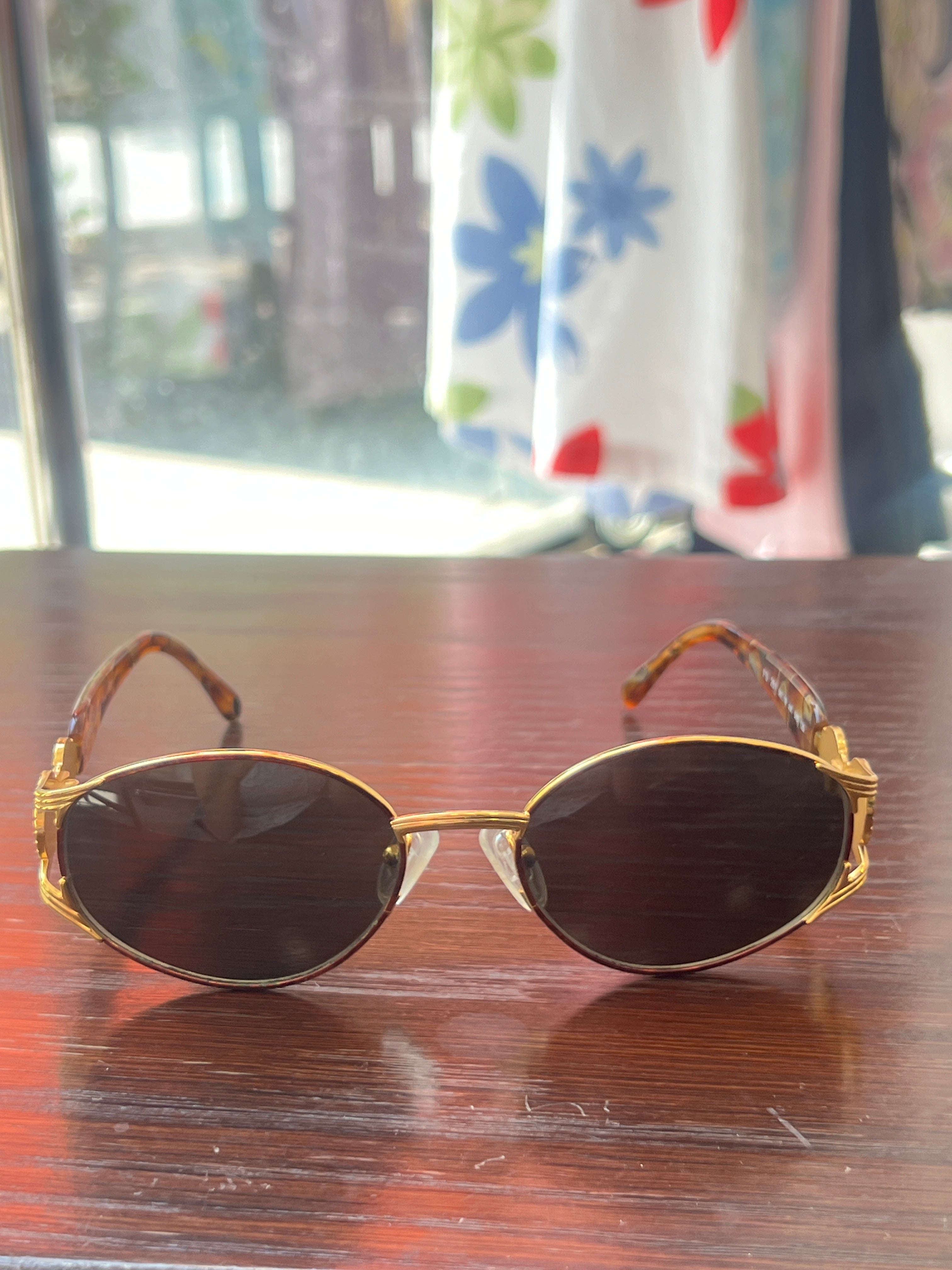 Fendi Sunglasses with Golden Details