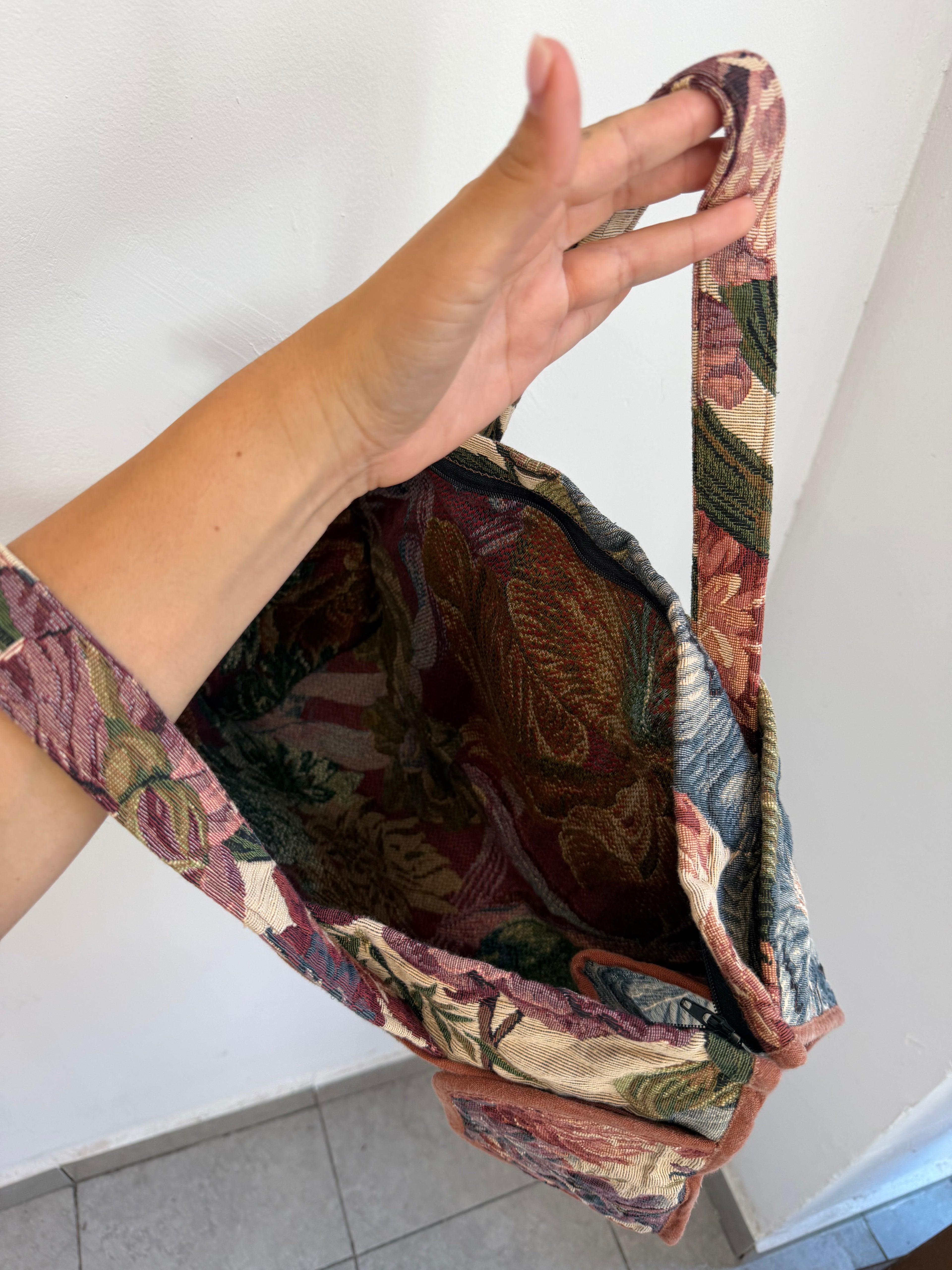 Romantic Flowers Sholder Bag
