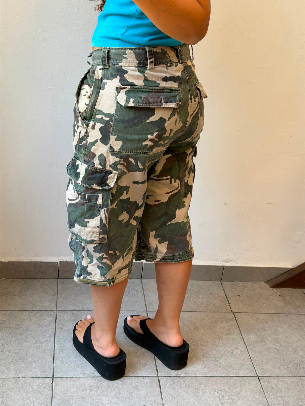 Camouflage Cargo Pants 42