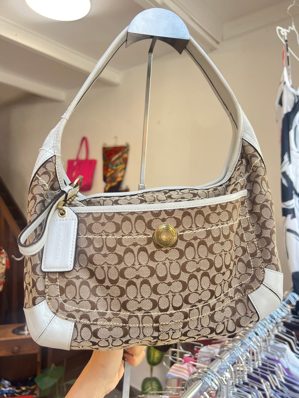 Coach Vintage Ergo Signature Canvas