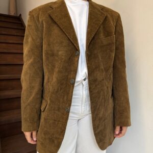 בלייזר קורדרוי חום XL