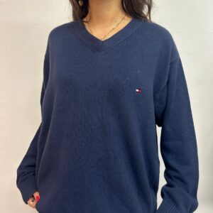 סריג כחול כהה טומי הילפיגר XXL