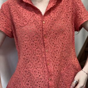 חולצה סרוגה פרחים מידה M