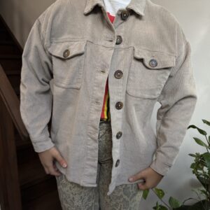 מכופתרת קורדורוי M