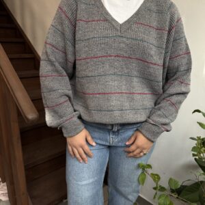 סוודר פסים L