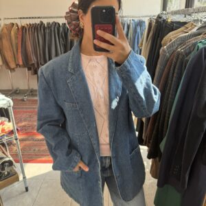 בלייזר ג'ינס מידה XL